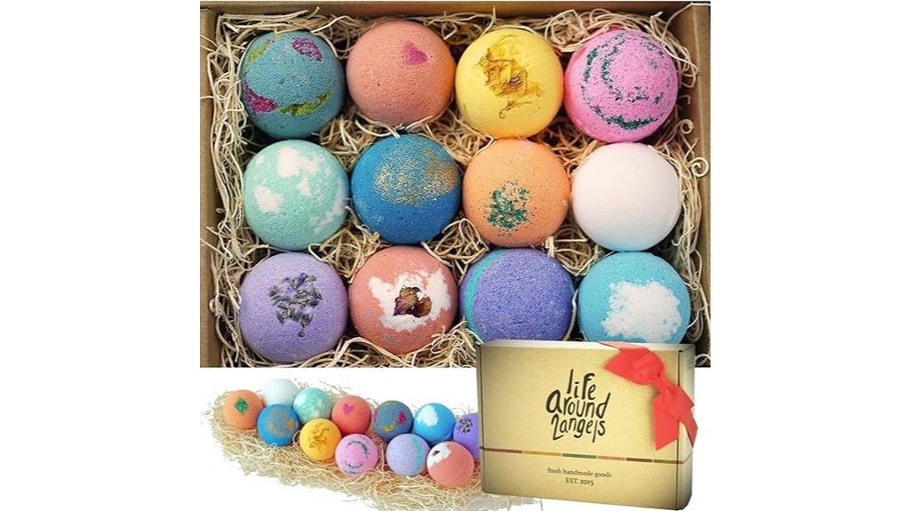 bath bombs gift set