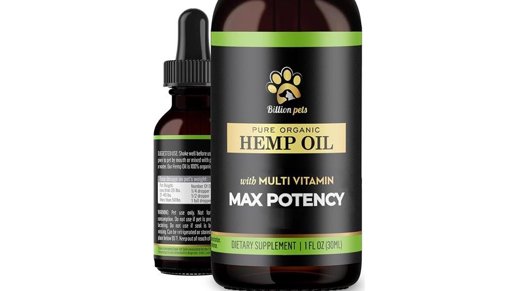 billion pets hemp oil