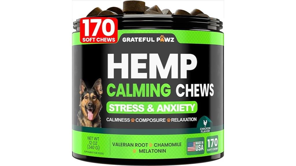 calming chews for pets