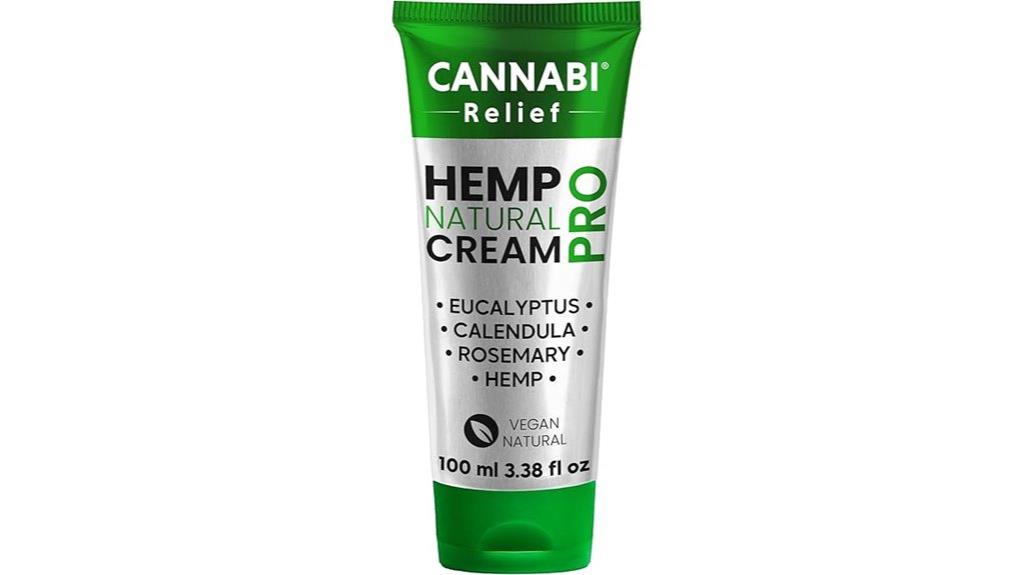 cannabis infused pain relief cream