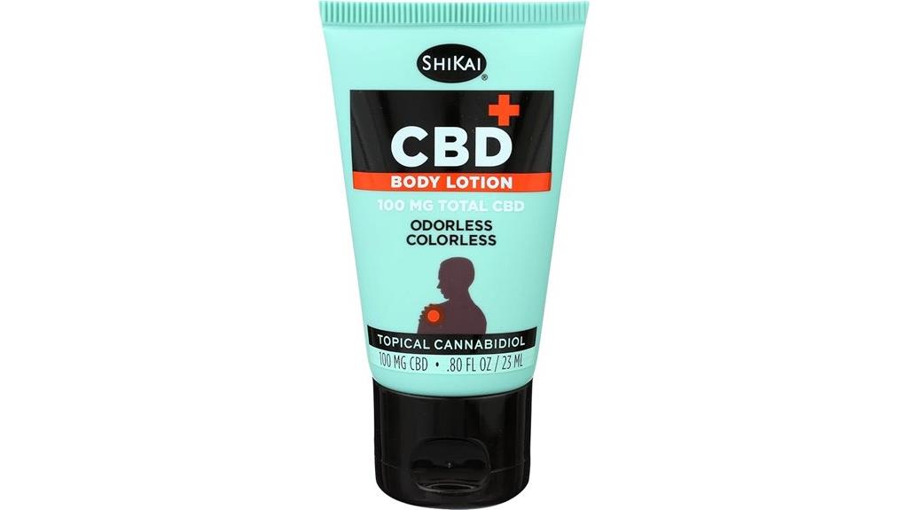 cbd body lotion review