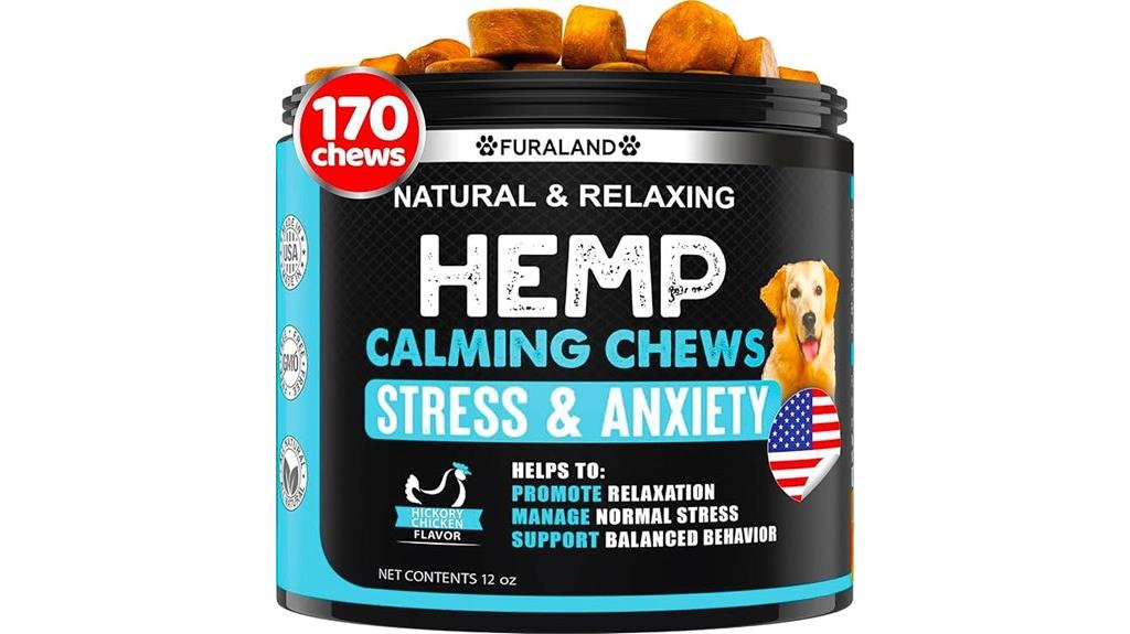 hemp chews promote calmness