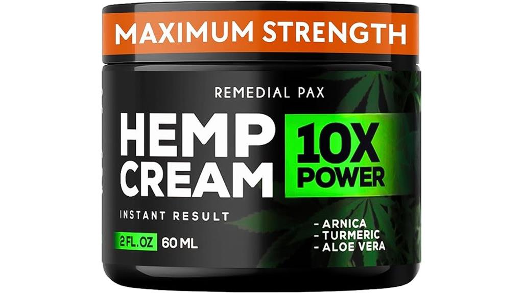 hemp cream review summary