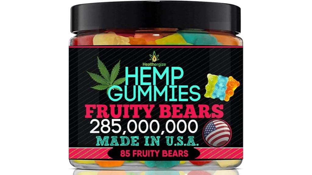 hemp gummy bears review