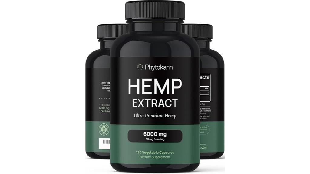 hemp oil capsule review