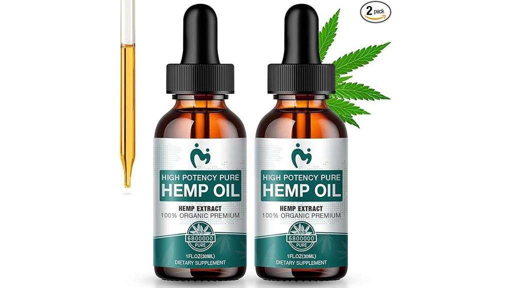 hemp oil drops review