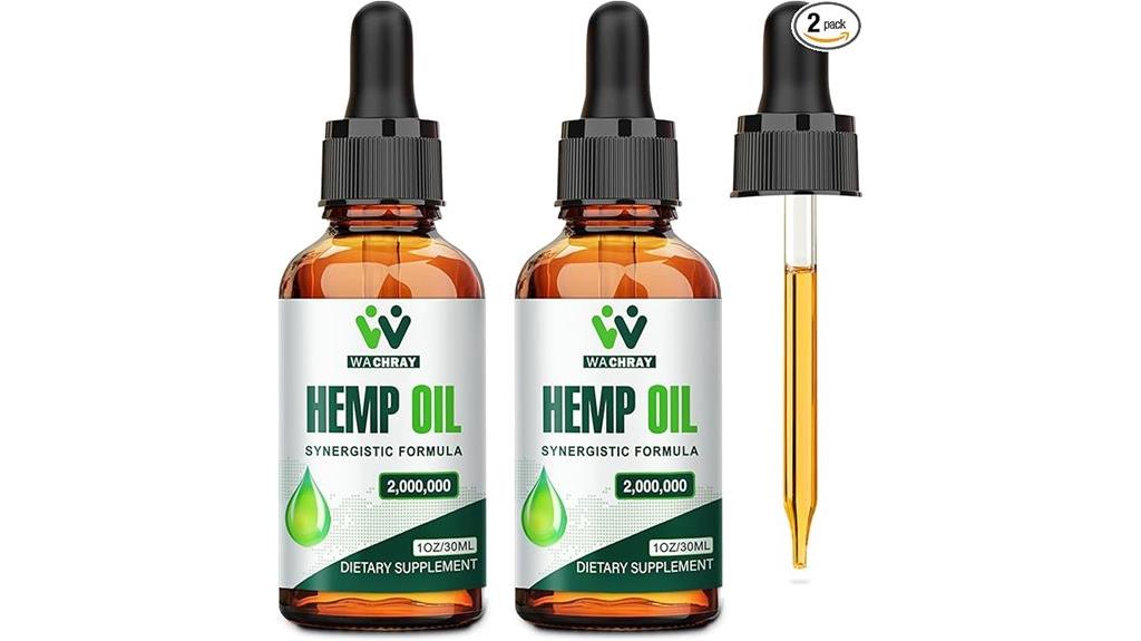 hemp oil drops review