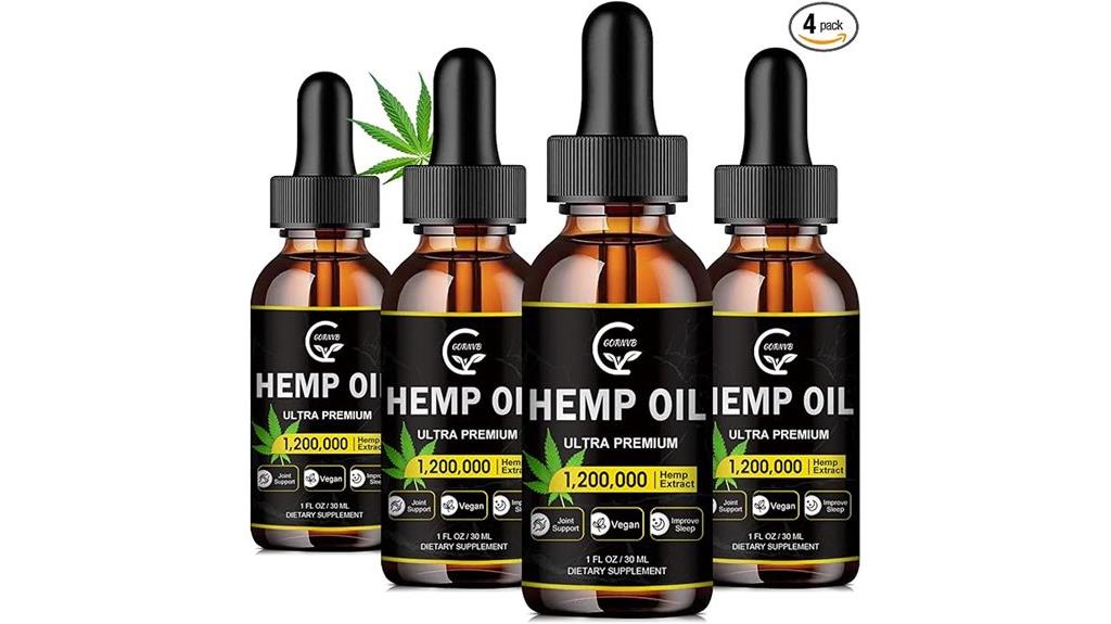 hemp oil effectiveness evaluated