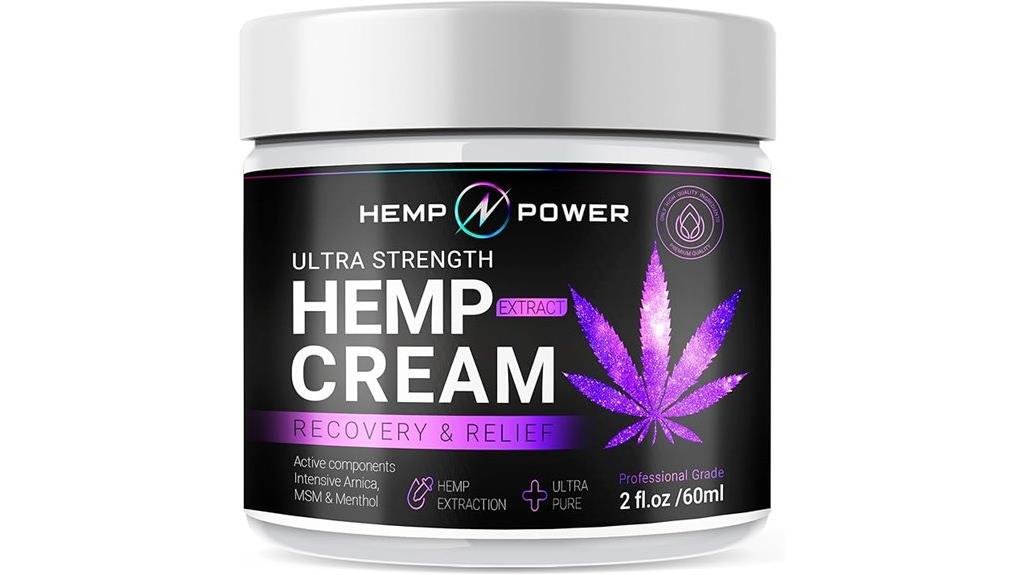 hemp power muscle relief