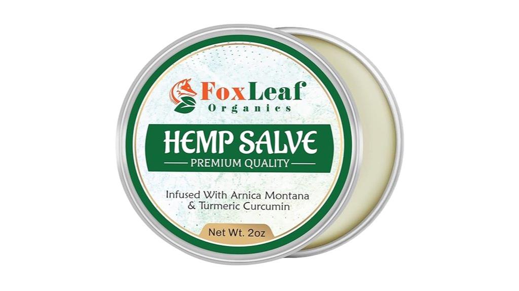 hemp salve with arnica