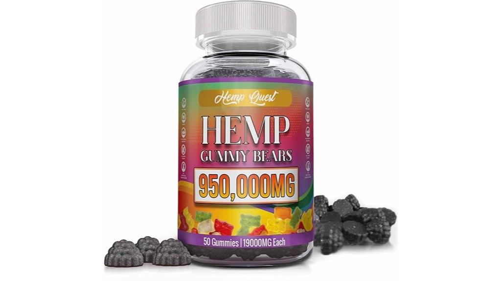 high potency hemp gummies