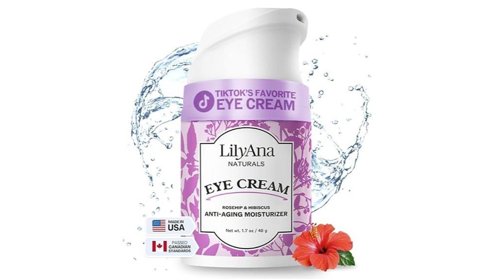 lilyana naturals eye cream evaluation