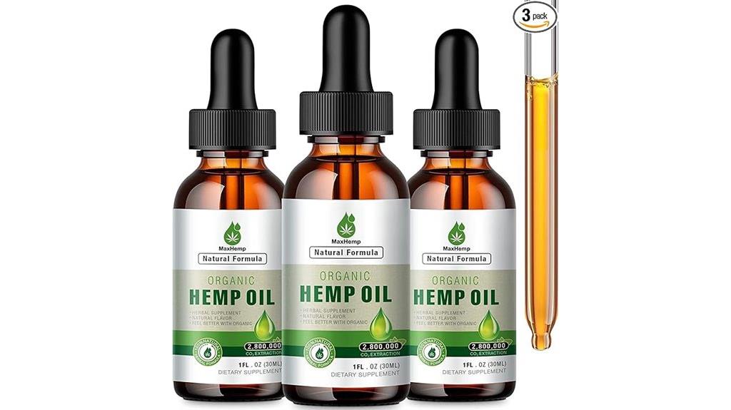 maxhemp oil natural benefits