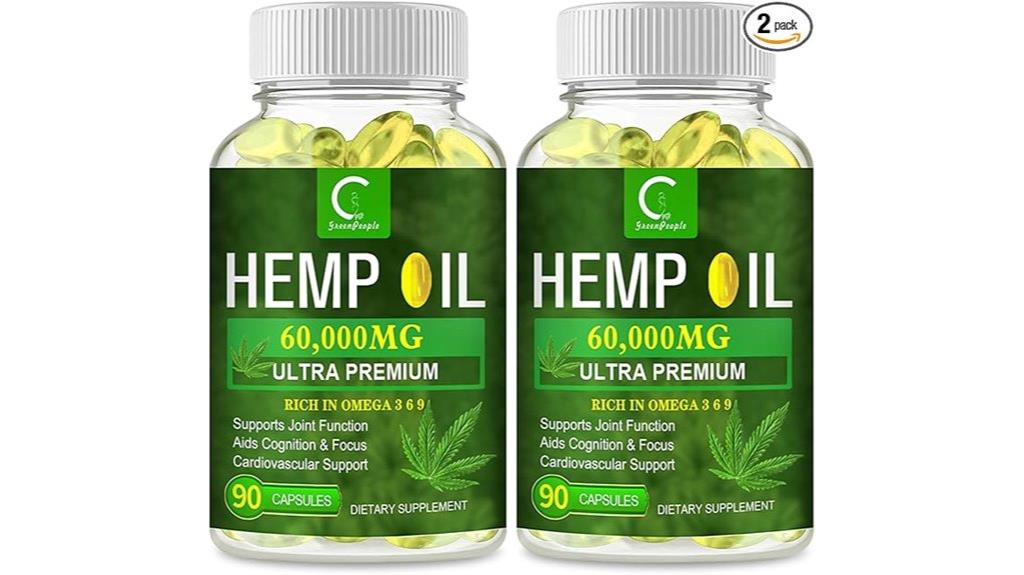 natural hemp oil capsules