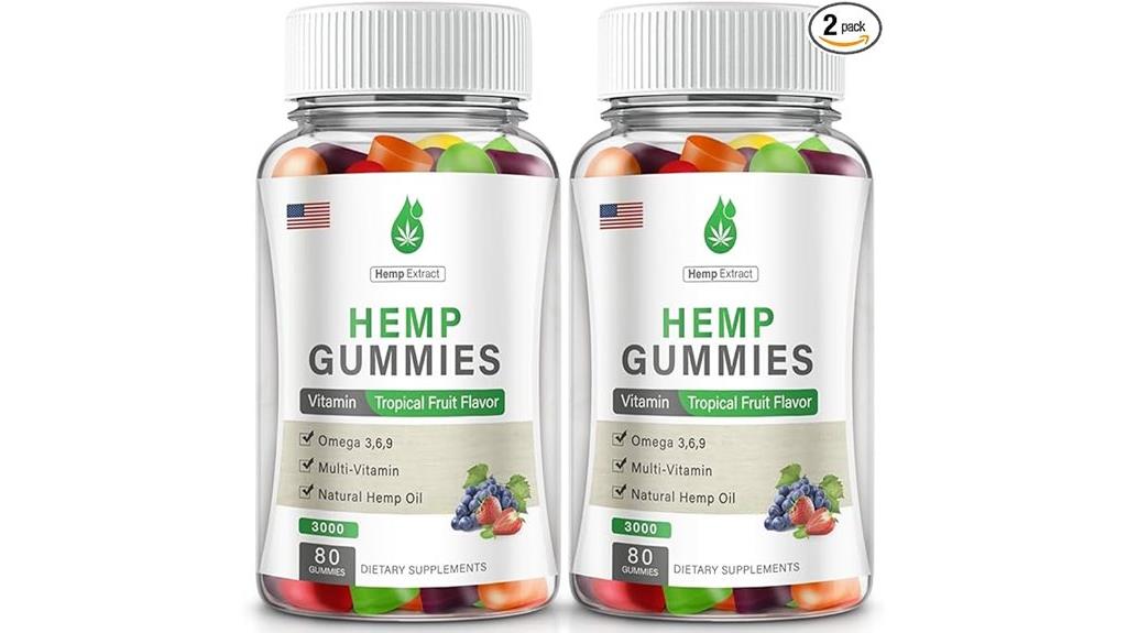 natural relaxation hemp gummies