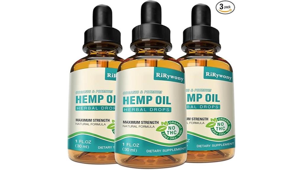 natural relief with hemp