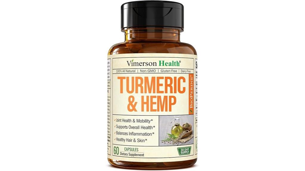 natural turmeric and hemp