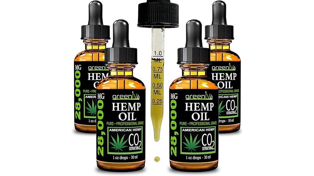 potent and effective hemp drops