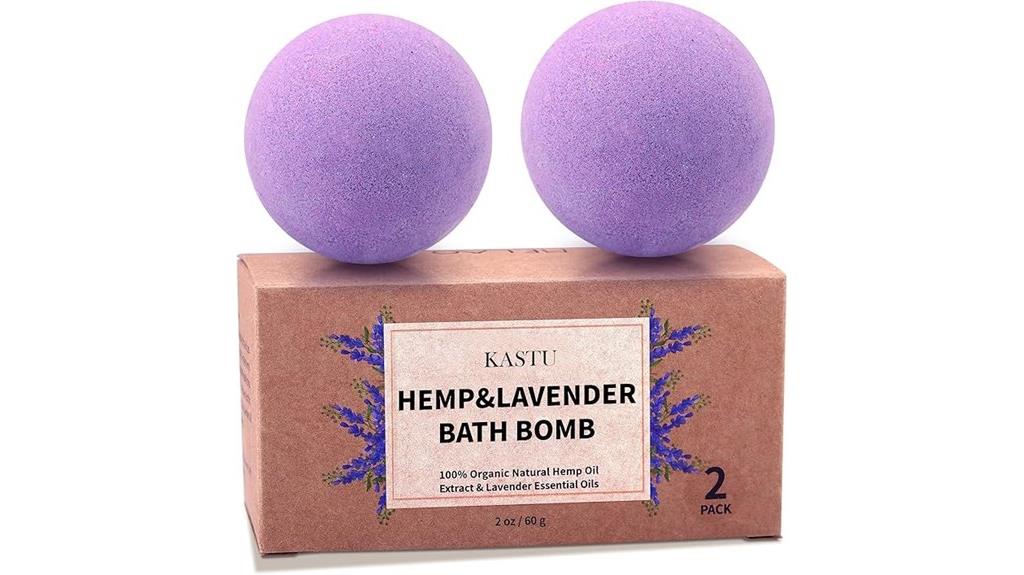 relaxing bath bomb experience